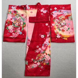 ○新品○お宮参り お祝い着 女の子(お宮参り用品)