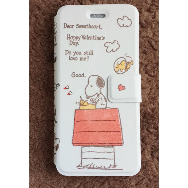 SNOOPY(スヌーピー)のスマホケース iPhone6 ハンドメイドのスマホケース/アクセサリー(スマホケース)の商品写真