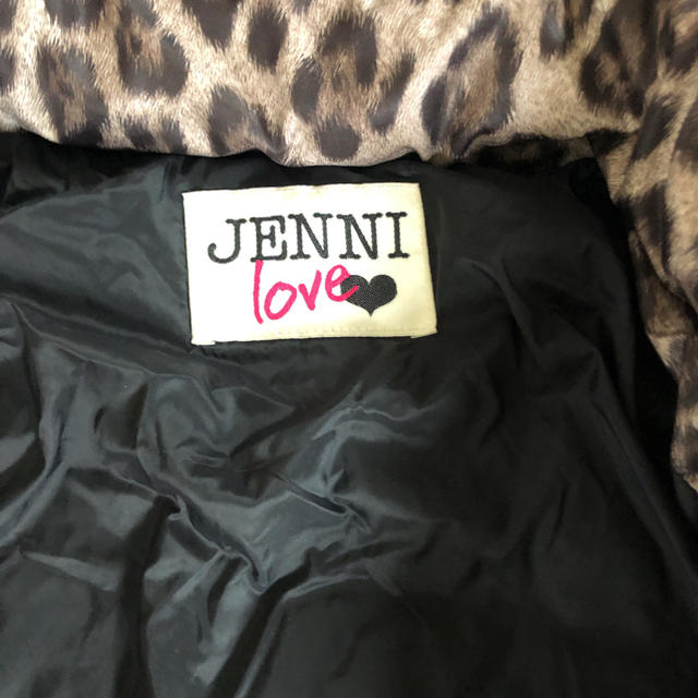 JENNI(ジェニィ)のJENNI  ヒョウ柄ダウン キッズ/ベビー/マタニティのキッズ服女の子用(90cm~)(ジャケット/上着)の商品写真