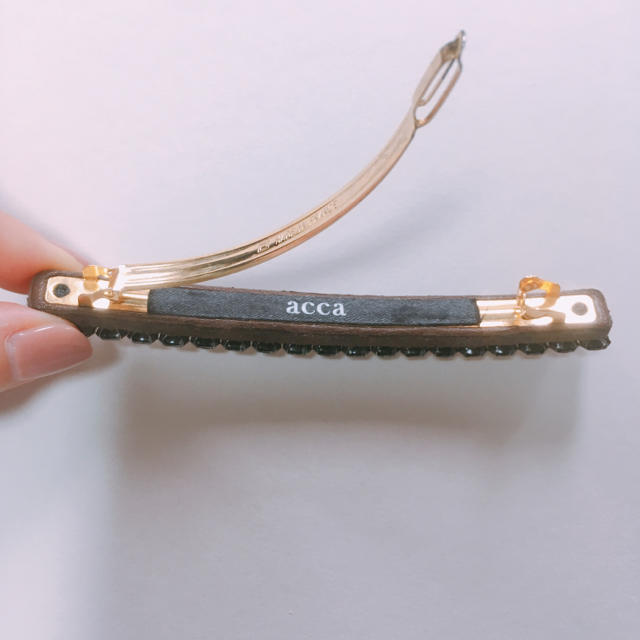 acca(アッカ)のacca アッカ  ロングバレッタ レディースのヘアアクセサリー(バレッタ/ヘアクリップ)の商品写真