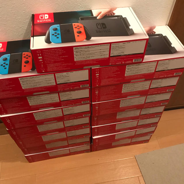 ニンテンドースイッチ ネオン 15台セット