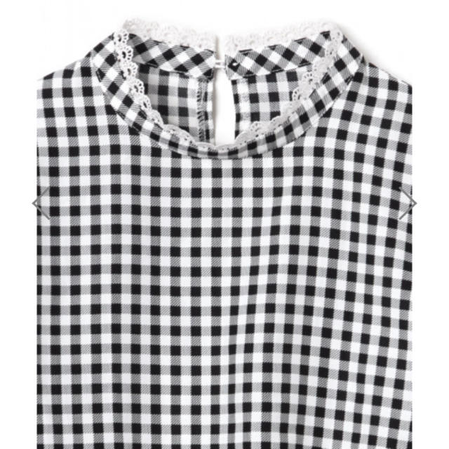 GRL(グレイル)のGRL◎ギンガムチェックハイネックスリーブトップス レディースのトップス(Tシャツ(半袖/袖なし))の商品写真