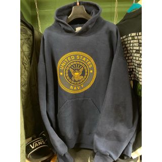 FEAR OF GOD - ジェリーロレンゾ着us navyスウェットパーカーの通販 by