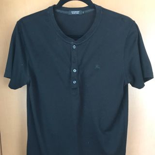 バーバリーブラックレーベル(BURBERRY BLACK LABEL)のバーバリーブラックレーベル シャツ ブラック(Tシャツ/カットソー(半袖/袖なし))