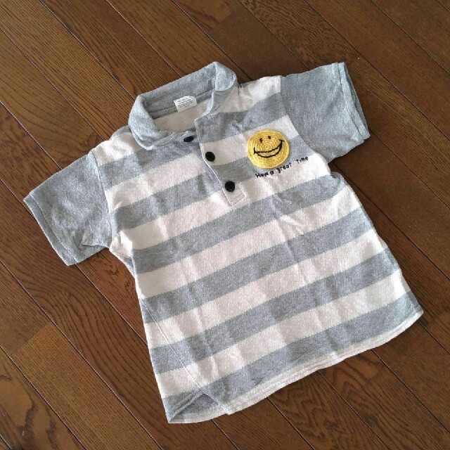 F.O.KIDS(エフオーキッズ)のF.O.KIDSボーダーシャツ130 キッズ/ベビー/マタニティのキッズ服男の子用(90cm~)(Tシャツ/カットソー)の商品写真