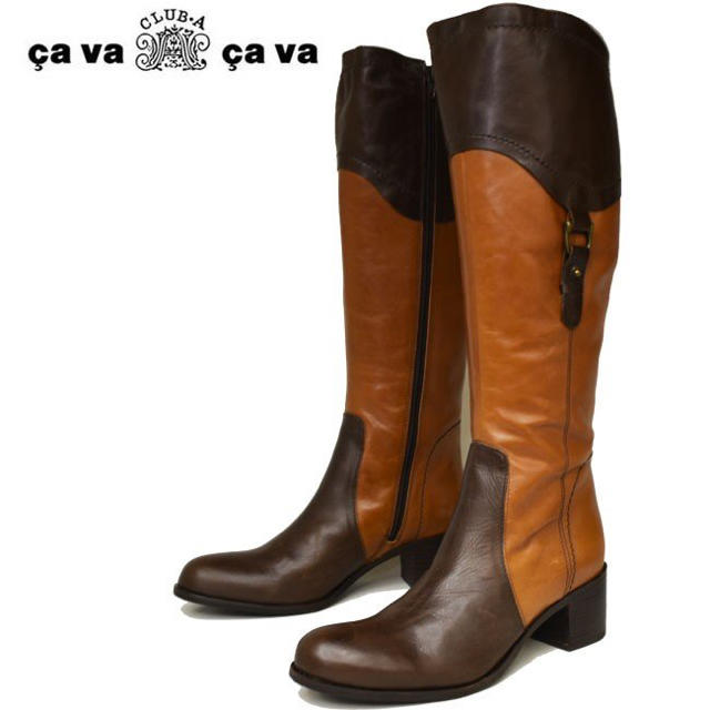 cavacava(サヴァサヴァ)のcavacavaのロングブーツ【新品】 レディースの靴/シューズ(ブーツ)の商品写真