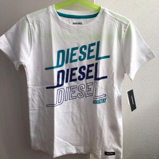 ディーゼル(DIESEL)の新品☆DIESEL ディーゼル 半袖 Tシャツ 白 120(Tシャツ/カットソー)