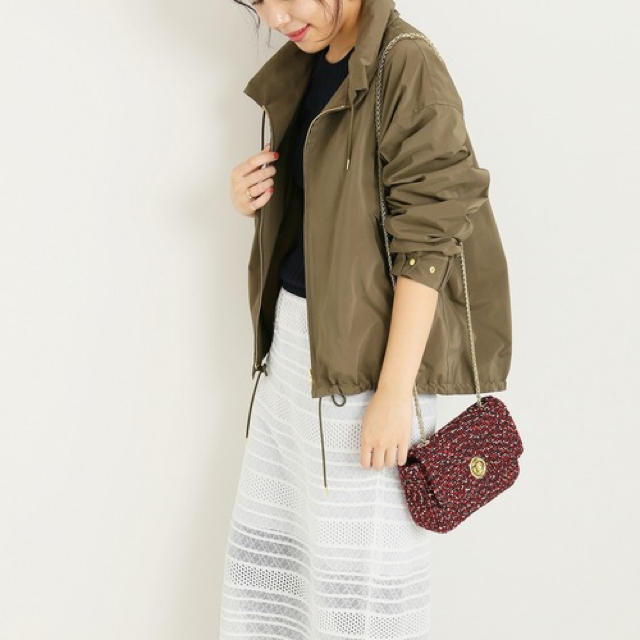 Spick & Span タフタフーディブルゾン 36 ブルゾン Spick & Span タフタフーディブルゾン 36 ブルゾン