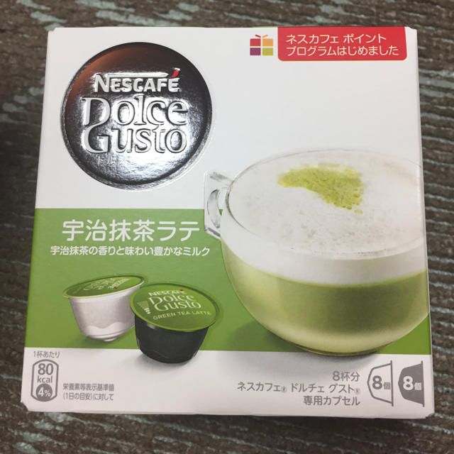 Nestle(ネスレ)のドルチェグスト ネスレ 宇治抹茶ラテ 食品/飲料/酒の飲料(コーヒー)の商品写真