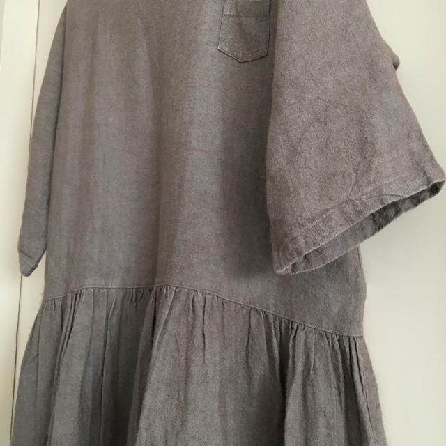 nest Robe(ネストローブ)の美品★AN Linen アンリネン★リネンワンピース★きぬがわあゆみ  レディースのワンピース(ロングワンピース/マキシワンピース)の商品写真