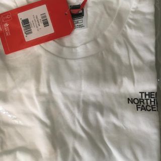 ザノースフェイス(THE NORTH FACE)のザ  ノースフェイス Tシャツ ☆白 メンズL(Tシャツ/カットソー(半袖/袖なし))