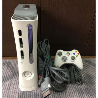 エックスボックス360(Xbox360)の【動作確認済】Xbox360 CONSOLE 本体セット(家庭用ゲーム機本体)