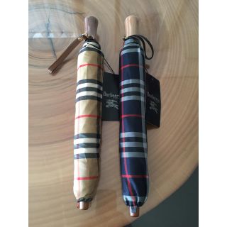 バーバリー(BURBERRY)のバーバリー 折り畳み傘 2本まとめて 長期保管未使用品(傘)