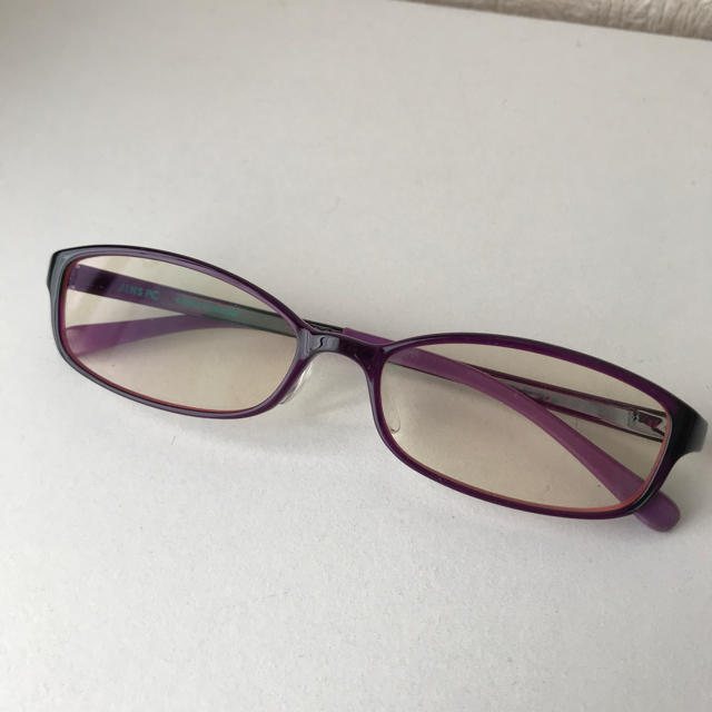 JINS(ジンズ)のJINS PC ブルーライトカット メガネ 度なし 伊達眼鏡 レディースのファッション小物(サングラス/メガネ)の商品写真