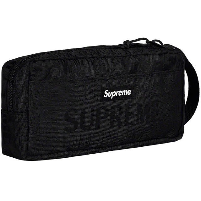 Supreme(シュプリーム)の黒 black Organizer Pouch オーガナイザーポーチ メンズのバッグ(セカンドバッグ/クラッチバッグ)の商品写真