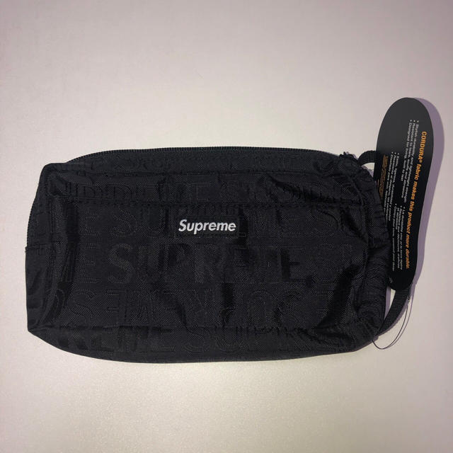 Supreme(シュプリーム)の黒 black Organizer Pouch オーガナイザーポーチ メンズのバッグ(セカンドバッグ/クラッチバッグ)の商品写真