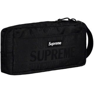 シュプリーム(Supreme)の黒 black Organizer Pouch オーガナイザーポーチ(セカンドバッグ/クラッチバッグ)