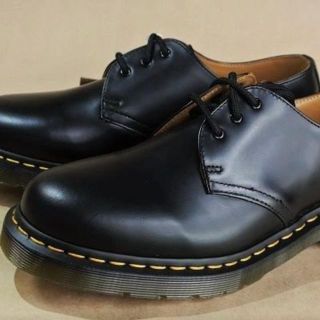 ドクターマーチン(Dr.Martens)のDr.Martens Shoe 本革 黒 N.1461 UK9.0正規 (LA)(ブーツ)