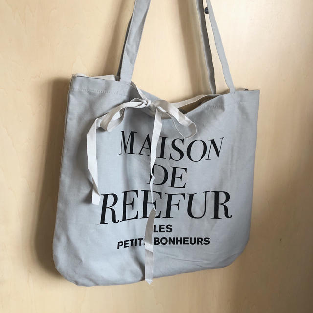 Maison de Reefur(メゾンドリーファー)の新品未使用💙Maison de Reefur ショッパー  レディースのバッグ(ショップ袋)の商品写真