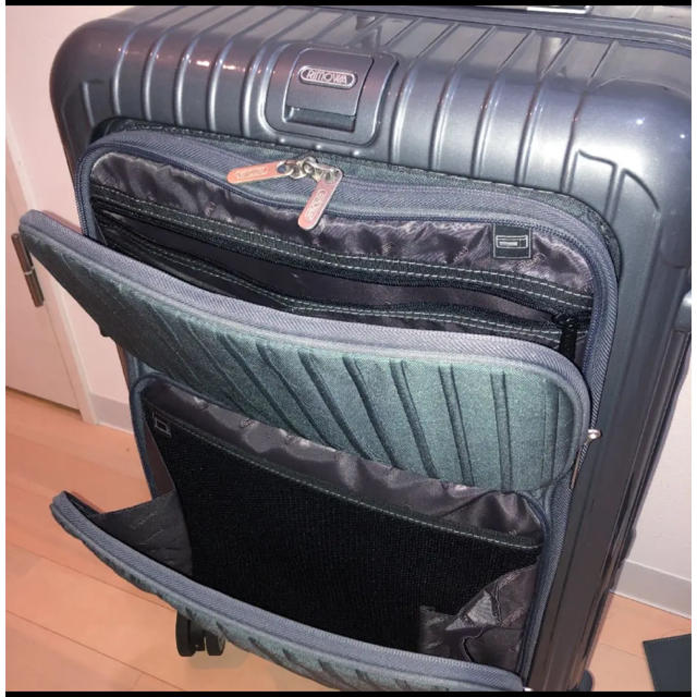 黒 桜古典 廃盤リモワ RIMOWA ボレロ サルサデラックス グレー64L