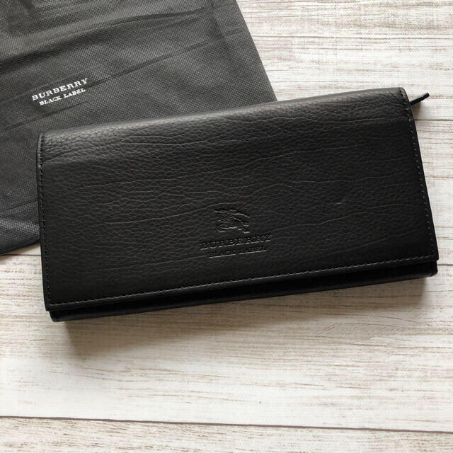 BURBERRY BLACK LABEL(バーバリーブラックレーベル)の☆新品未使用☆BURBERRY BLACK   LABEL☆長財布 メンズのファッション小物(長財布)の商品写真