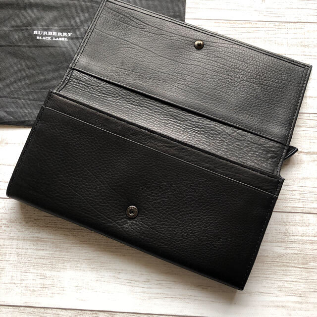 BURBERRY BLACK LABEL(バーバリーブラックレーベル)の☆新品未使用☆BURBERRY BLACK   LABEL☆長財布 メンズのファッション小物(長財布)の商品写真