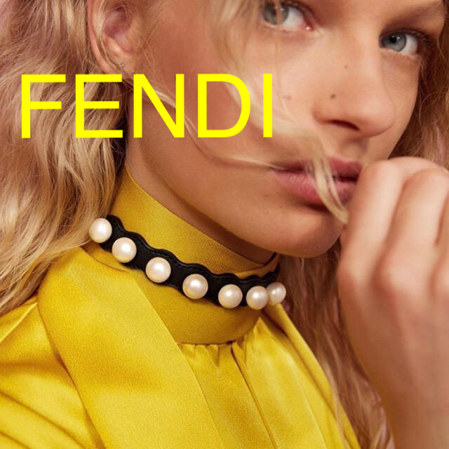 美品 Fendi パールチョーカー 専用 1/2