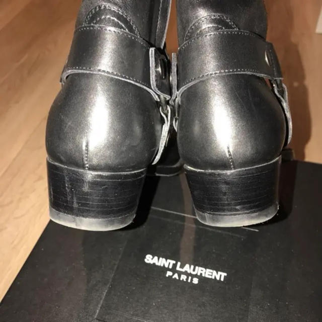 Saint Laurent(サンローラン)のsaint laurent paris リングブーツ メンズの靴/シューズ(ブーツ)の商品写真