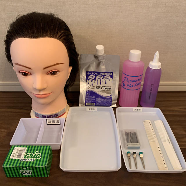 美容師国家試験合格品✨オールウェーブセット✨ウィッグ処理済み - その他 美容師国家試験合格品✨オールウェーブセット✨ウィッグ処理済み - その他