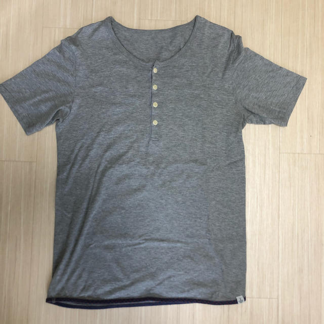 VISVIM(ヴィスヴィム)の値下げ visvim ヘンリーネック Tシャツ サイズ1 (S) メンズのトップス(Tシャツ/カットソー(半袖/袖なし))の商品写真