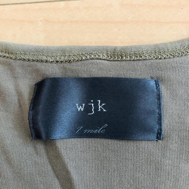 wjk(ダブルジェーケー)のwjk カットソー Uネック メンズのトップス(Tシャツ/カットソー(七分/長袖))の商品写真