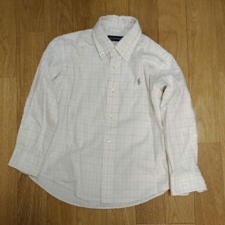 ラルフローレン(Ralph Lauren)のラルフローレン　長袖ボタンダウンシャツ　110(ブラウス)