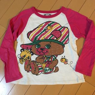 グラグラ(GrandGround)のグラグラ ロンT girls  130〜135㎝(Tシャツ/カットソー)