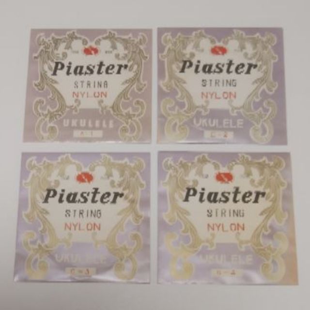 ウクレレ 弦（ナイロン）セット Piaster ※廃盤商品です！ 楽器のウクレレ(その他)の商品写真