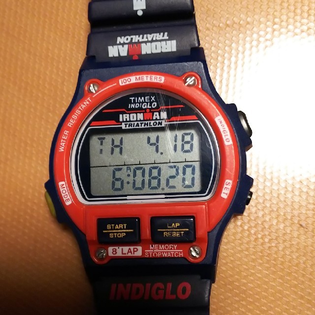 TIMEX(タイメックス)のTIMEX IRONMAN TRIATHONアメリカ国旗 レディースのファッション小物(腕時計)の商品写真