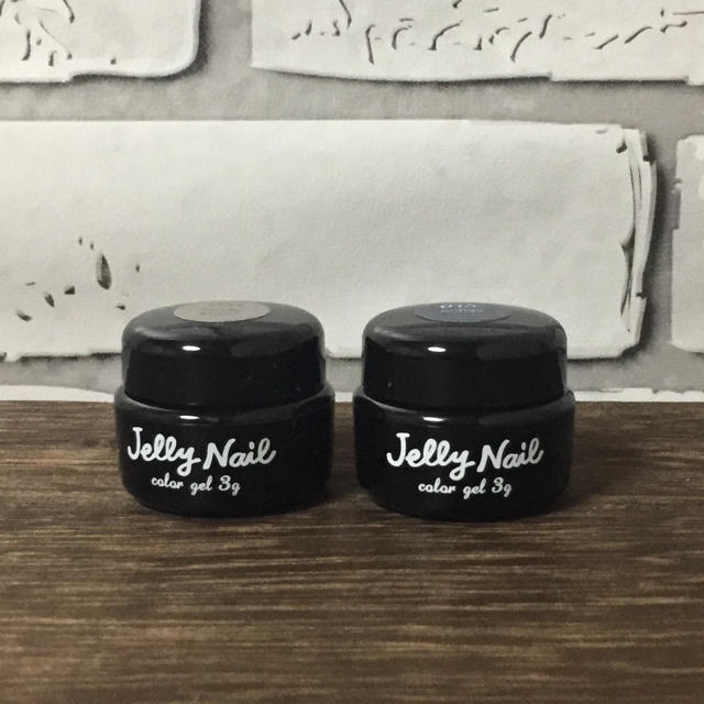 Jelly Nail(ジェリーネイル)のジェリークリスタルジェル カラー 2個セット コスメ/美容のネイル(カラージェル)の商品写真