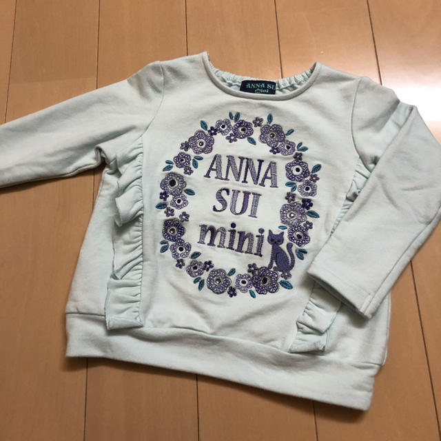 ANNA SUI mini(アナスイミニ)のANNA SUImini 90♡美品 キッズ/ベビー/マタニティのキッズ服女の子用(90cm~)(Tシャツ/カットソー)の商品写真
