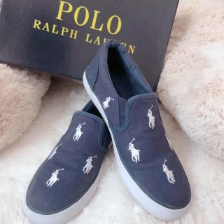 ポロラルフローレン(POLO RALPH LAUREN)のPOLO スリッポンスニーカー(スニーカー)