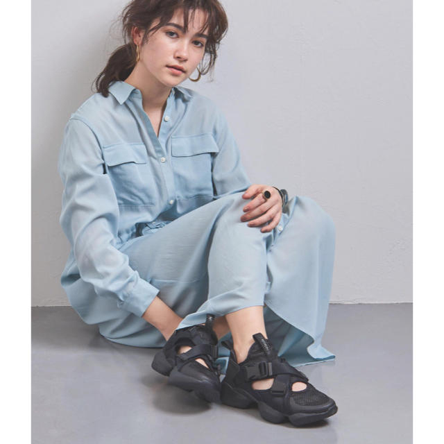 BEAUTY&YOUTH UNITED ARROWS(ビューティアンドユースユナイテッドアローズ)のReebok S-STRP リーボック新作スニーカー 黒24.5 レディースの靴/シューズ(スニーカー)の商品写真