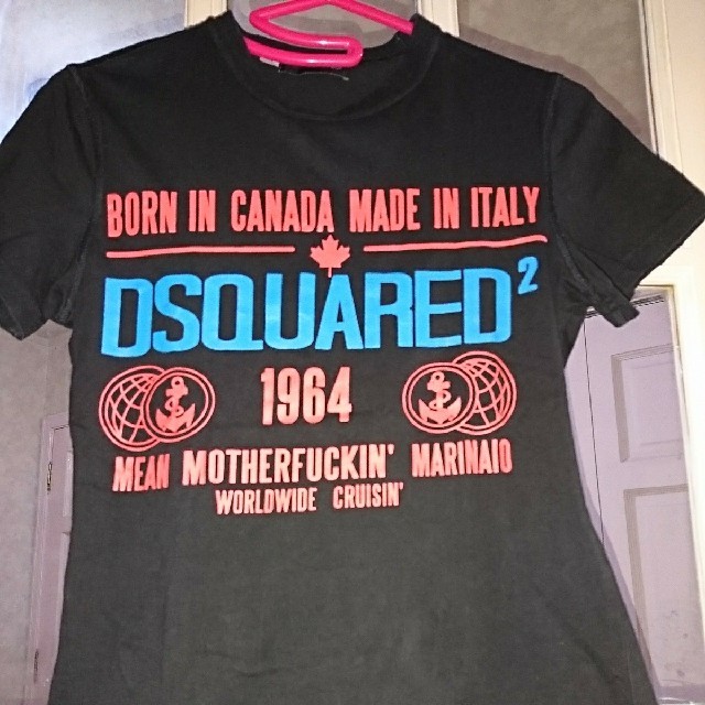 DSQUARED2(ディースクエアード)のDSQUARED ディースクエアード Ｔシャツ(Ｓ) レディースのトップス(Tシャツ(半袖/袖なし))の商品写真