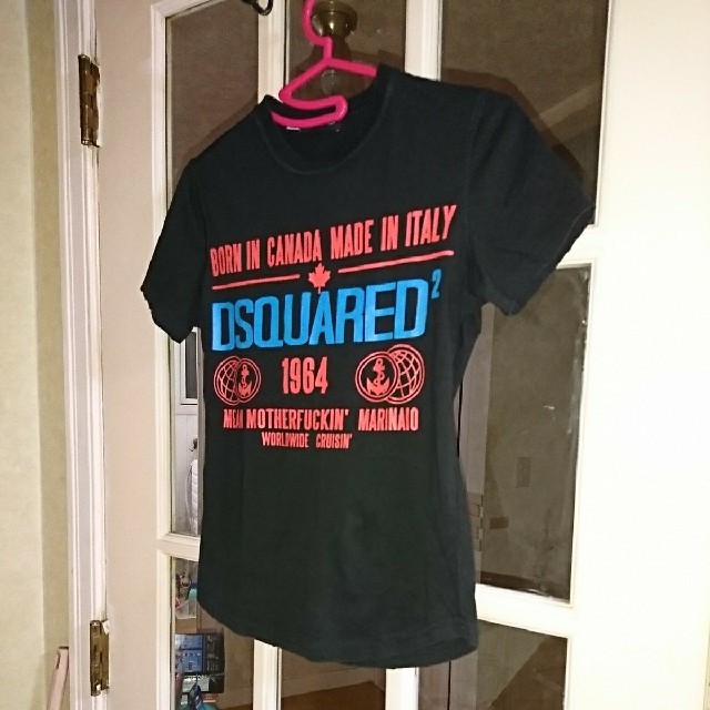 DSQUARED2(ディースクエアード)のDSQUARED ディースクエアード Ｔシャツ(Ｓ) レディースのトップス(Tシャツ(半袖/袖なし))の商品写真