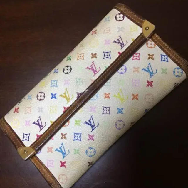 LOUIS VUITTON  マルチカラー財布  難あり