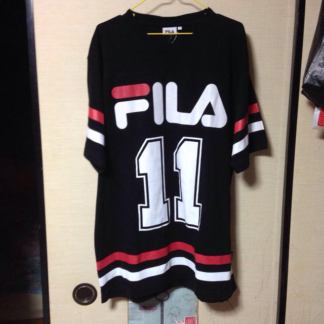 Champion(チャンピオン)のFILA ナンバリング Tシャツ 3L レディースのトップス(Tシャツ(半袖/袖なし))の商品写真