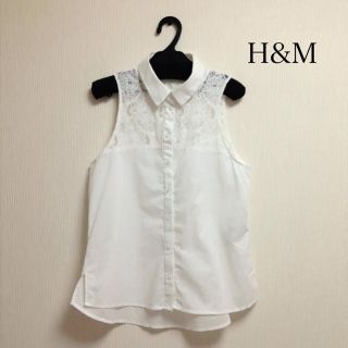 エイチアンドエム(H&M)のH&M レースブラウス(シャツ/ブラウス(半袖/袖なし))