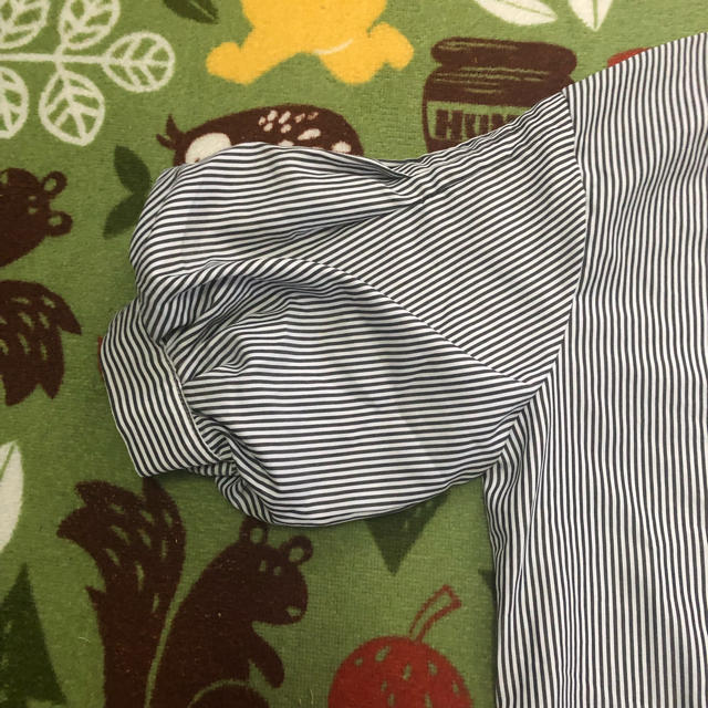ストライプ 半袖 シャツ レディースのトップス(シャツ/ブラウス(半袖/袖なし))の商品写真