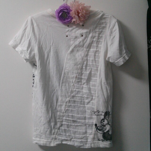 ScoLar(スカラー)のスカラー ♥アリスのうさぎTシャツ♥ レディースのトップス(Tシャツ(半袖/袖なし))の商品写真