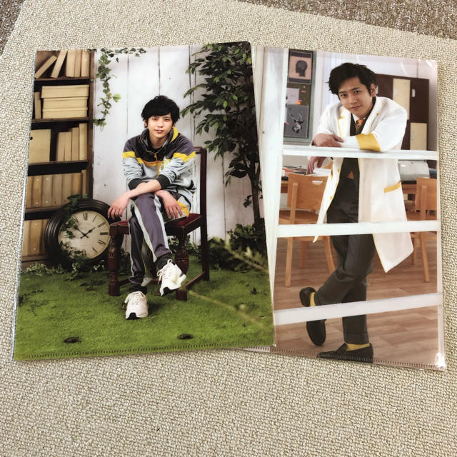 嵐(アラシ)の二宮和也 クリアファイル エンタメ/ホビーのアニメグッズ(クリアファイル)の商品写真