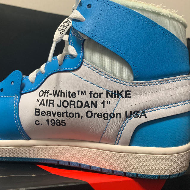 NIKE(ナイキ)のOff-white Nike Jordan UNC 29cm US11 メンズの靴/シューズ(スニーカー)の商品写真