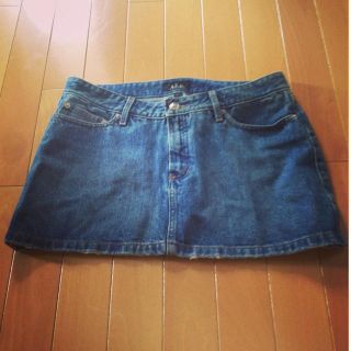 アーペーセー(A.P.C)のa.p.cデニムショート♡SALE(ミニスカート)