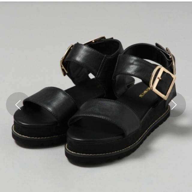 JEANASIS(ジーナシス)のJEANASIS/ジーナシス バックメタルサンダル レディースの靴/シューズ(サンダル)の商品写真